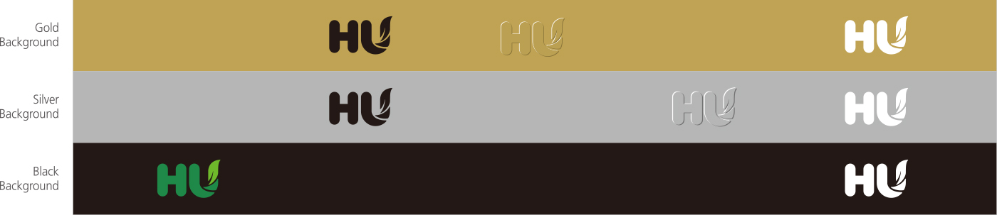 화성도시공사 CI 바탕색 활용_Full Color(Gold Background,Silver Background,Black Background),Black(Gold Background,Silver Background,Black Background),Gold(Gold Background,Silver Background,Black Background),Silver(Gold Background,Silver Background,Black Background),White(Gold Background,Silver Background,Black Background)