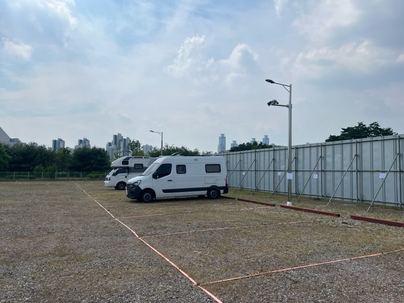 ‘동탄 캠핑카 전용 공영주차장’ 전경