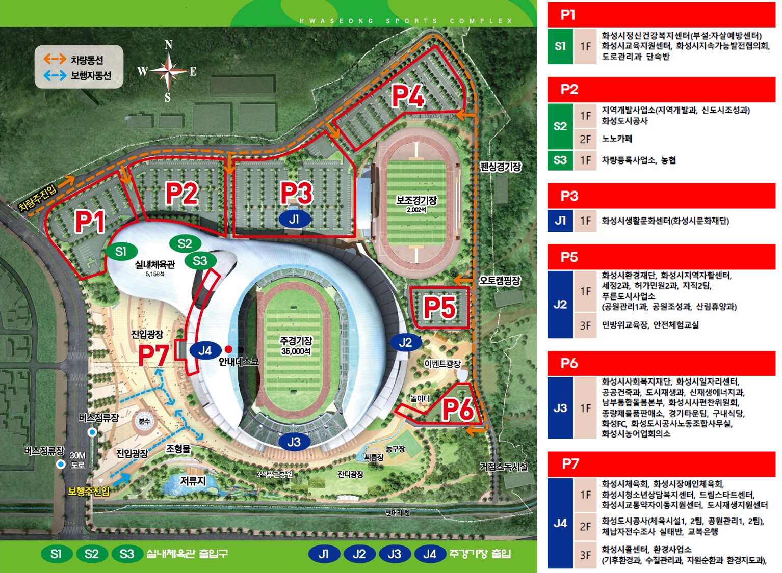 종합경기타운 주차안내(22.03)